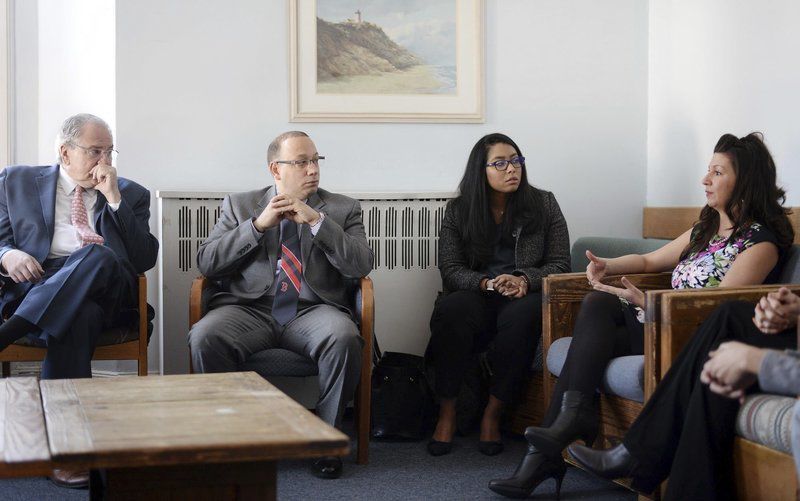 At Pegasus House and Daybreak Shelter, DeLeo hears plea for aid